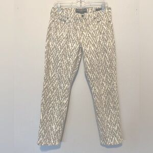 Lucky Brand Women's Jeans Sz 8/ 29 Sofia Capri Little Temple Stretch Low Rise